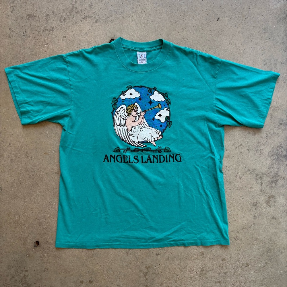 Vintage Angels Landing T-Shirt XL Made in USA Single-stitch PSI